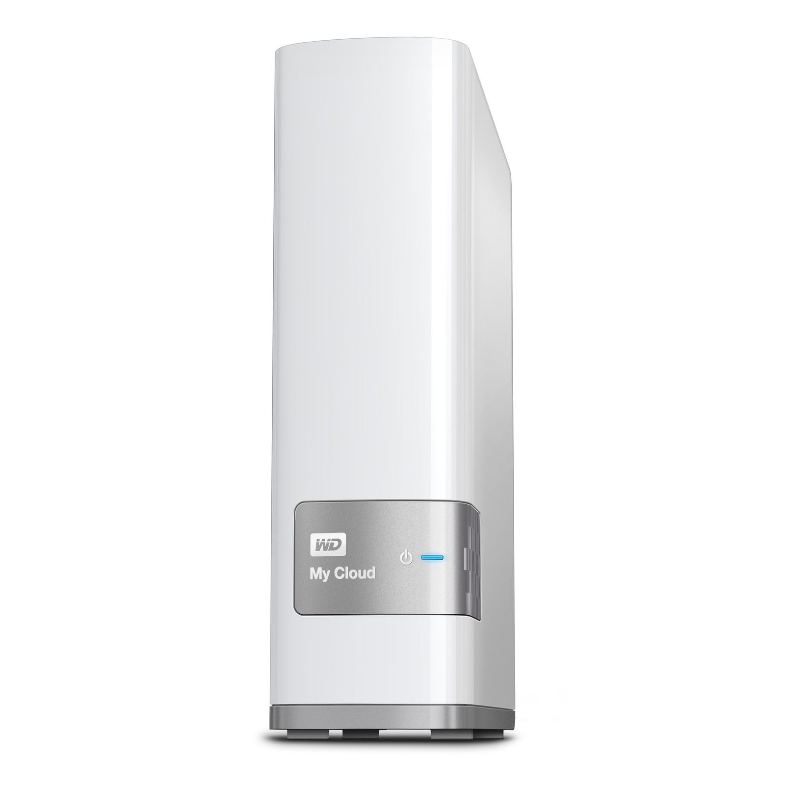 WD NAS 3TB WD Cloud WDBAGX0030HWT-JESN/ホワイト/スマホ対応/タイムマシン対応/ファンレス/iphone7対応 [3.0TB]