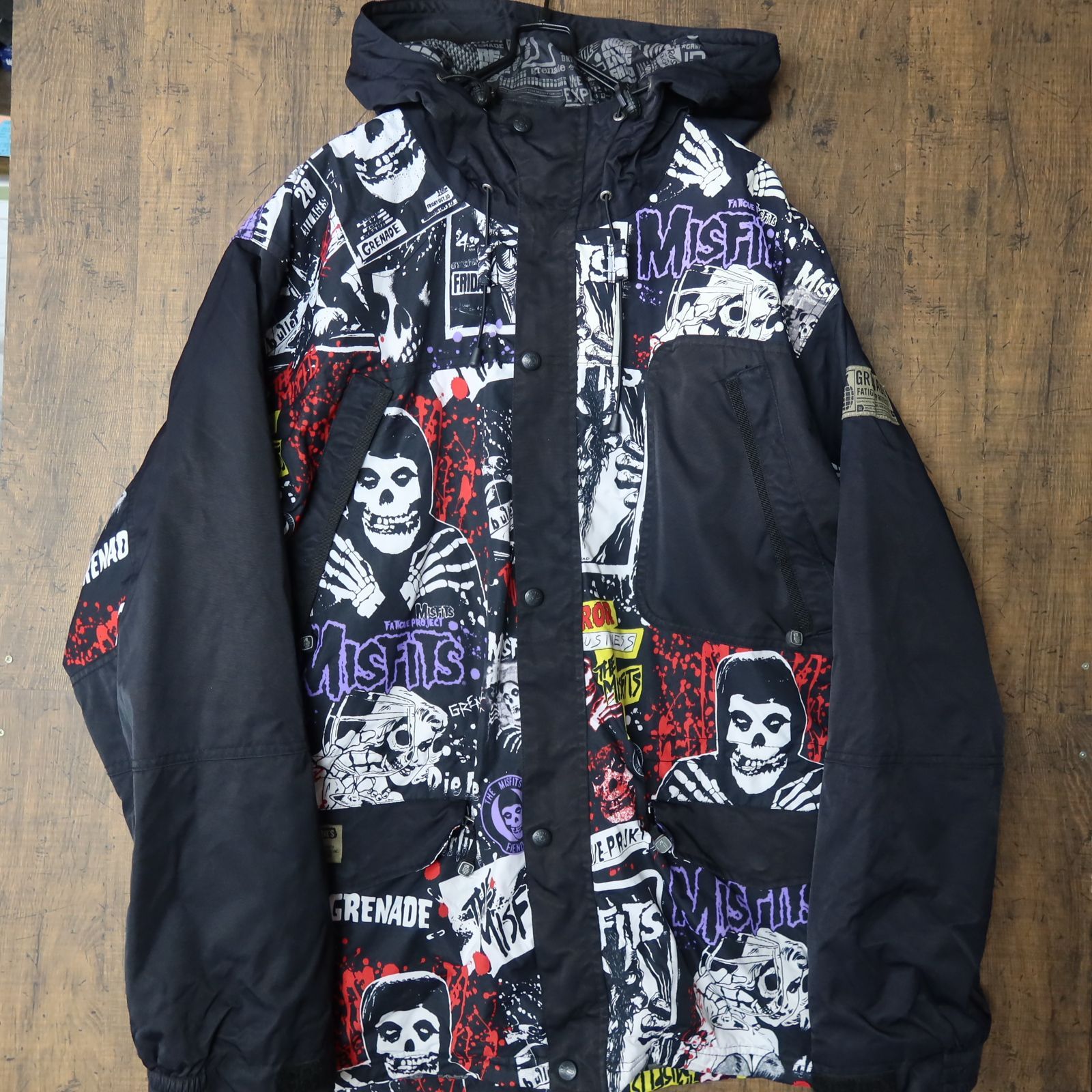 新品未使用 ミスフィッツ リバーシブルジャケット Misfits Jacket 
