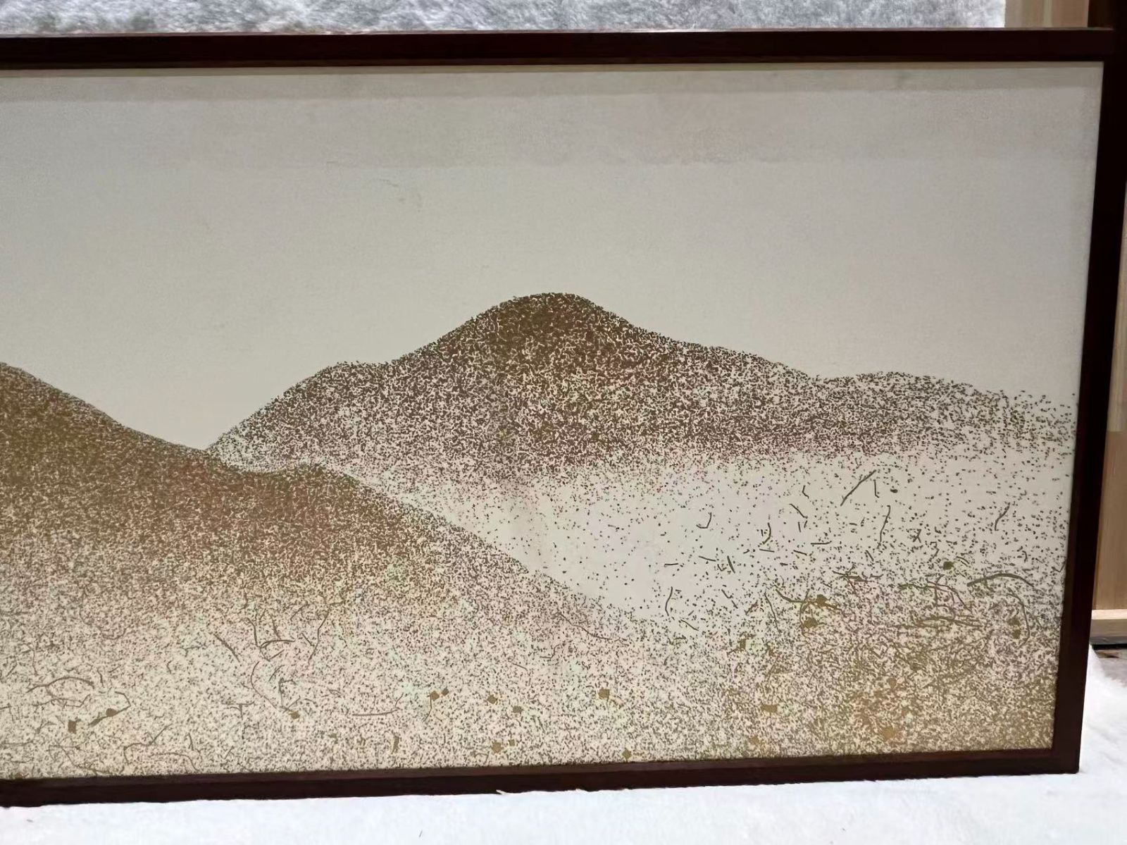 表装金チラシ 山水