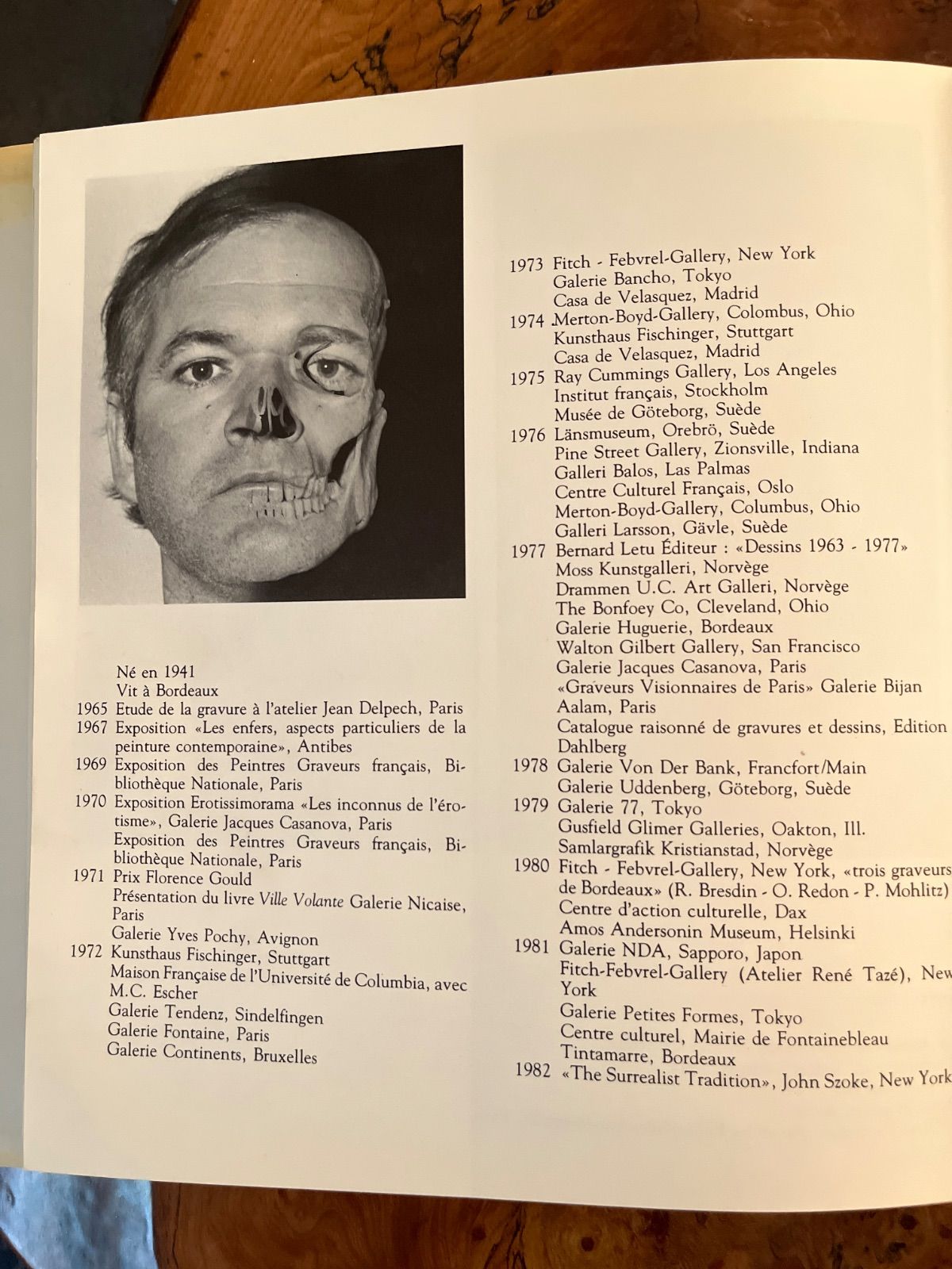 フィリップ・モーリッツ画集「Mohlitz Gravures et Dessins 1963