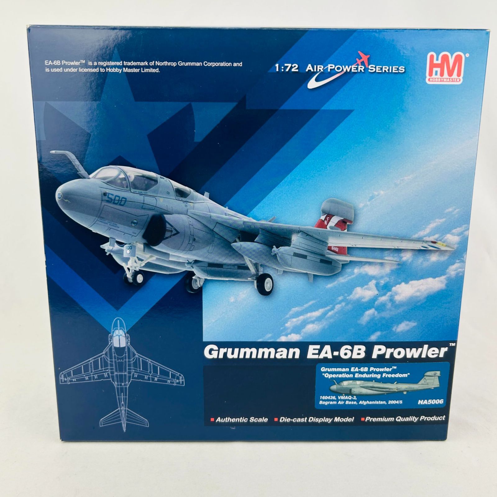 HM 1/72 Grumman EA-6B Prowler HA5006 Hobby Master プラウラー 不朽の自由作戦 - メルカリ