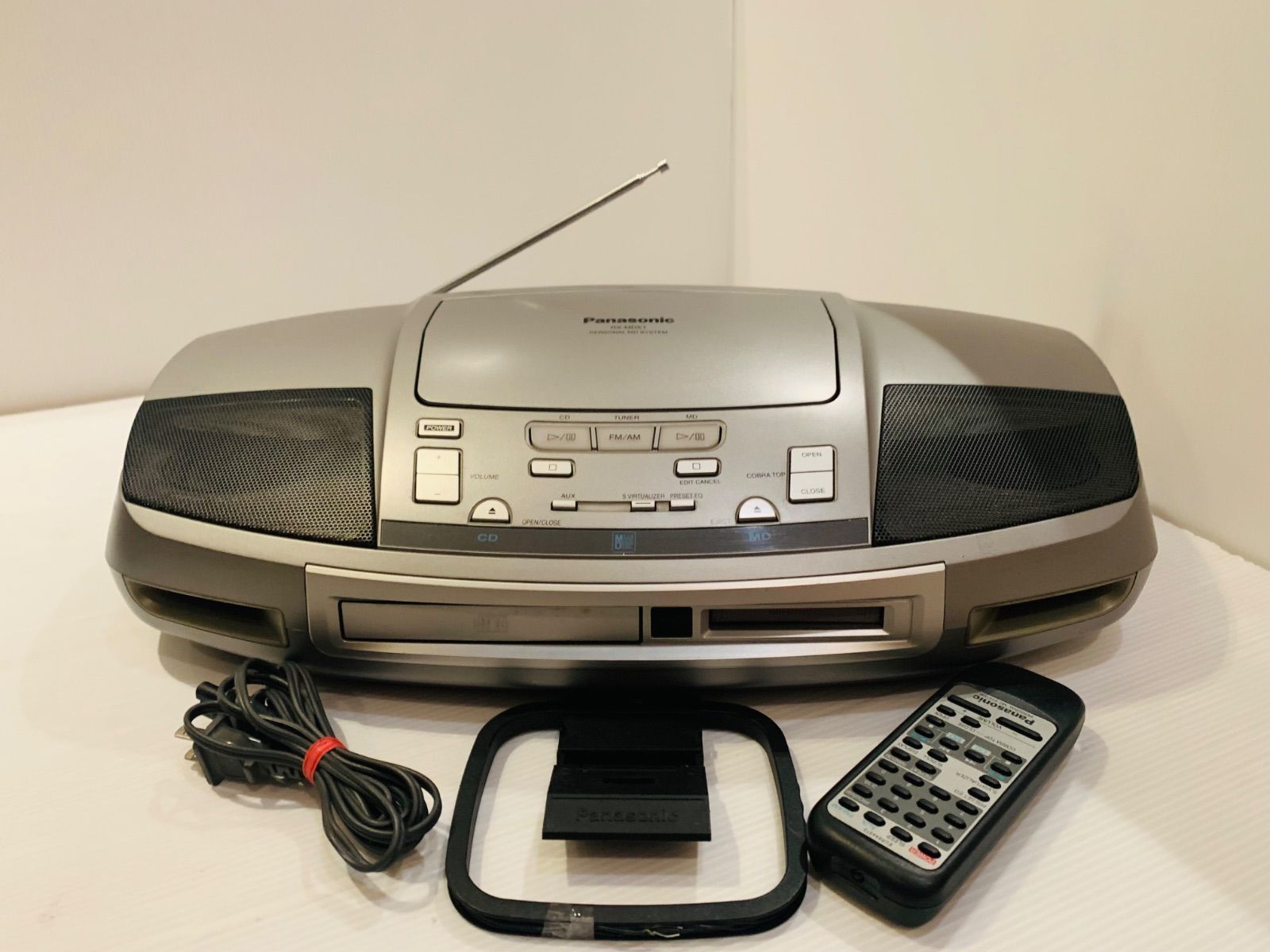 【動作確認済み】Panasonic パーソナルMDシステム RX-MDX1 動作確認済み】Panasonic パーソナルMDシステム RX-MDX1 - メルカリ