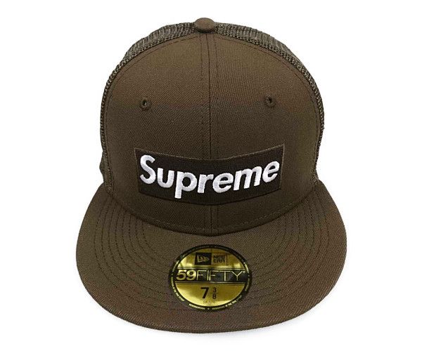 SUPREME シュプリーム 22SS Box Logo Mesh Back New Era ニューエラ