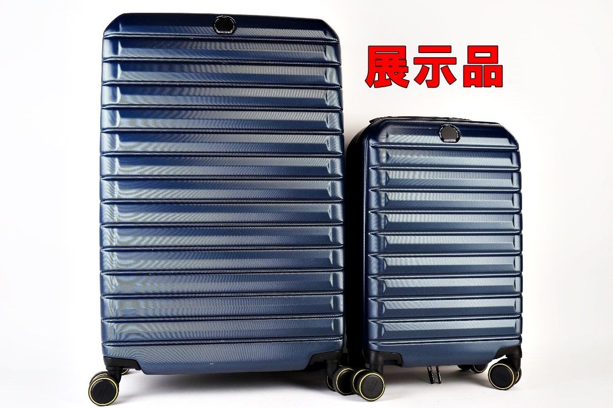 DELSEYデルセー ヘリウムエッジ 2個セット 36L-101L マリンブルー DELSEY スーツケース ヘリウムエッジ 2個セット マリンブルー デルセー