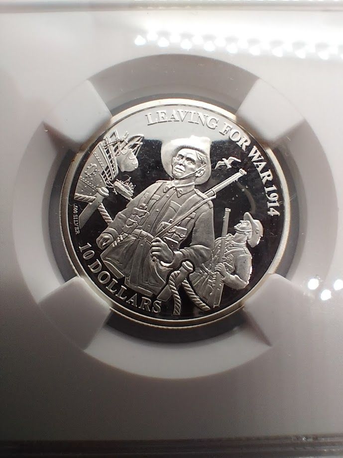 【あすつく】 NGC PF64UCAM キリバス 2014年 第1次世界大戦出征100年 コレクション