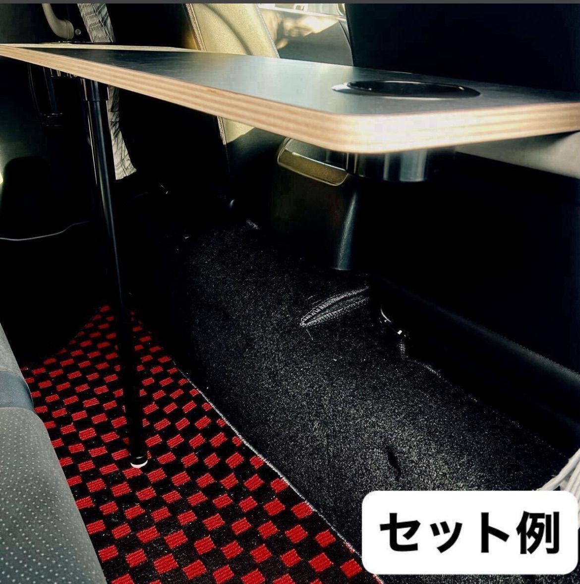 ハイエースバン セカンドテーブル S-ＧL DX兼用 ひのき オイル塗装 ウォルナット ワンオフ ハンドメイド WWW_USTAUSTRALIA_COM_AU