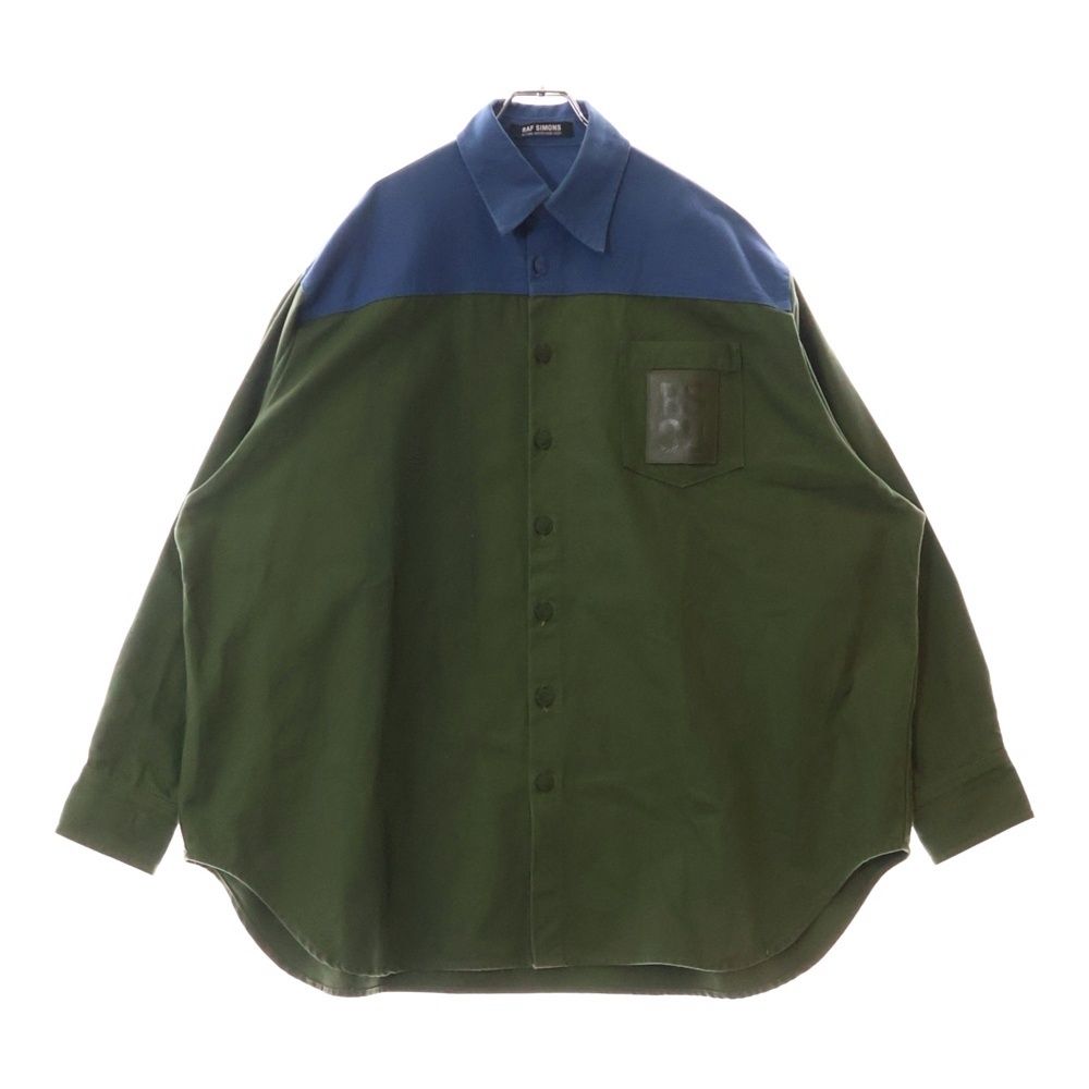 【メーカー直売】 (ラフシモンズ) SIMONS RAF 22AW denim bicolor Oversized 小物