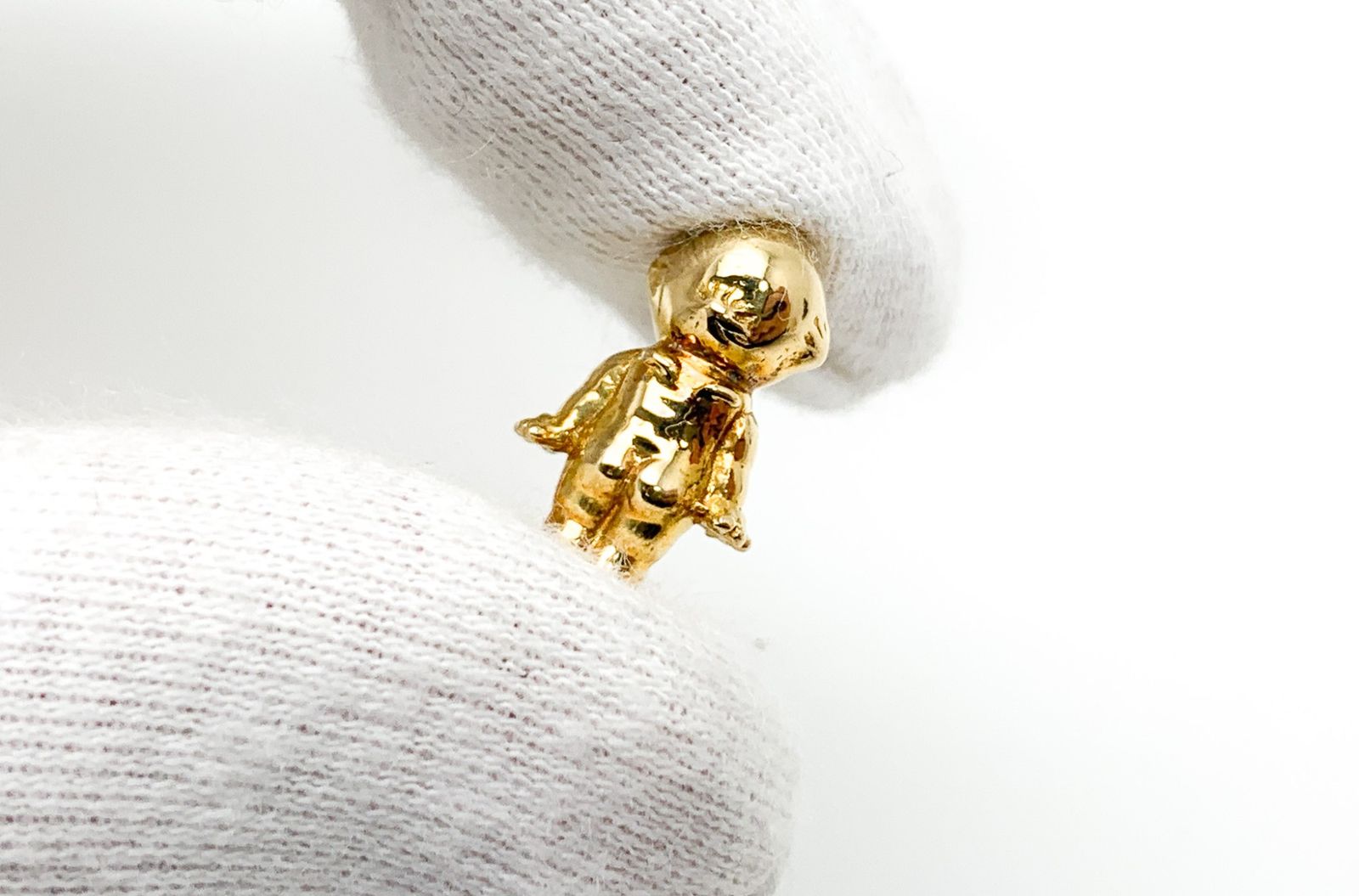 K18 18金イエローゴールド ゴールド キューピー 2001 置物 小物