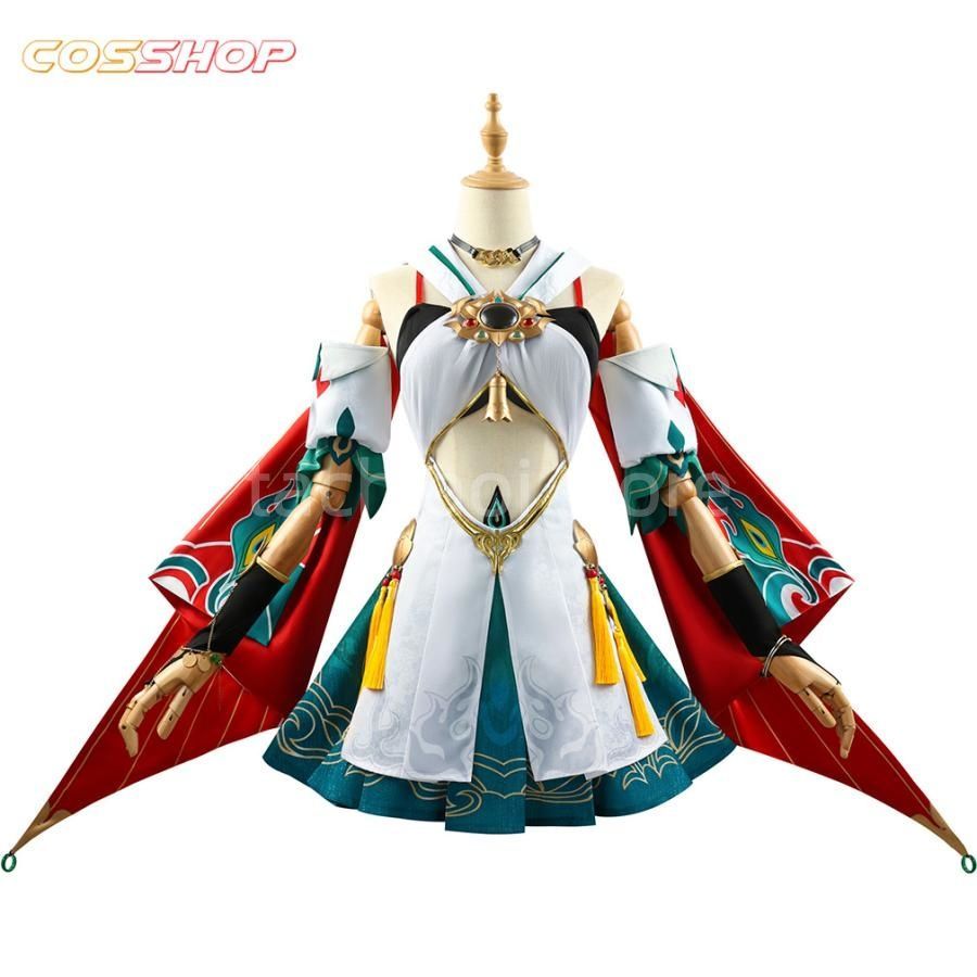 崩壊スターレイル 雲璃うんり 風 コスプレ衣装 ウィッグ 演出服 変装 仮装 二次会 イベント パーティー ハロウィン