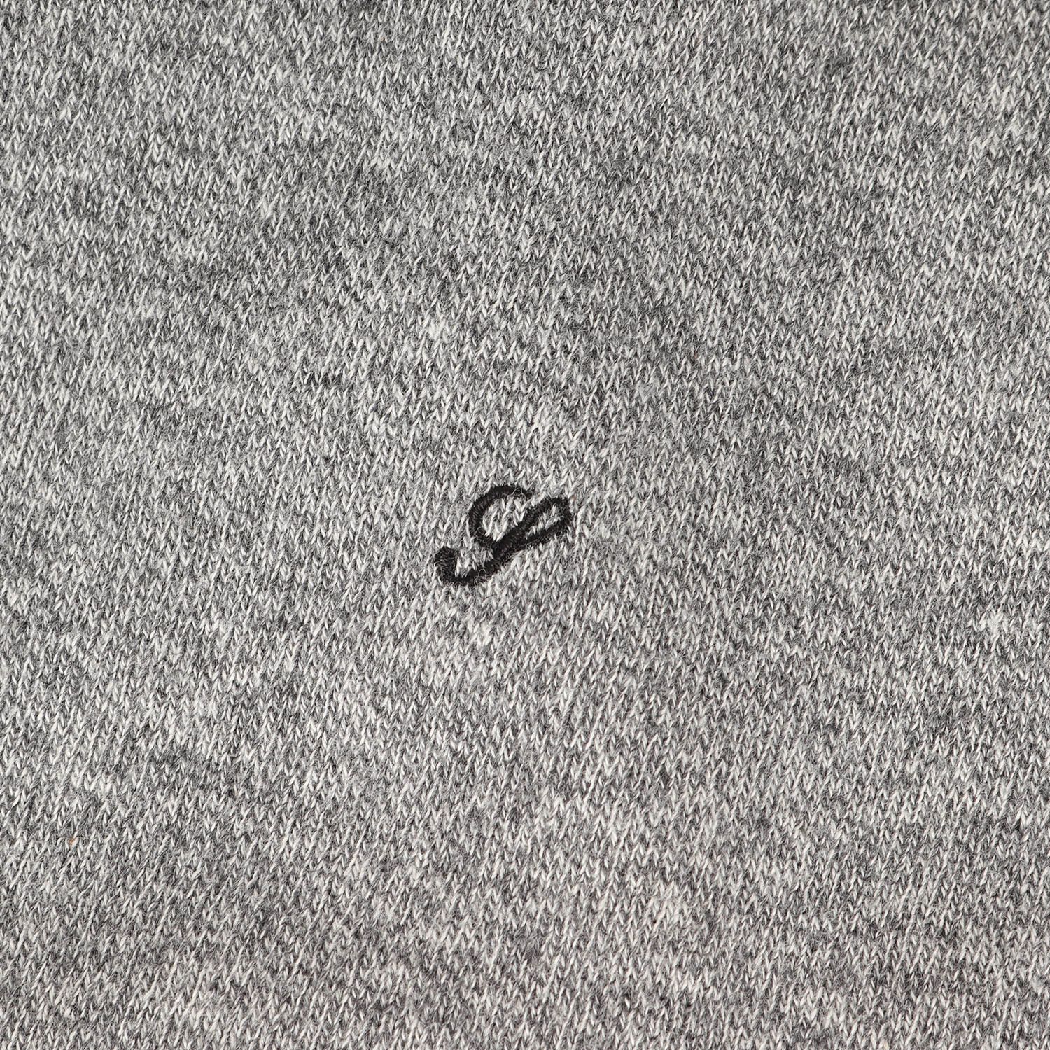 Supreme シュプリーム ニット ヘザーグレー サイズ:M | ワンポイント 