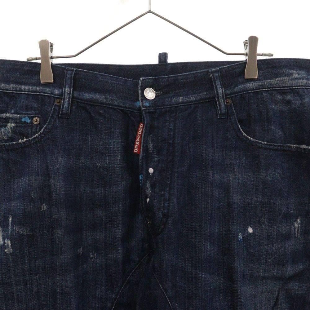 DSQUARED2 (ディースクエアード) 12SS ダメージ加工 ペイント デニム