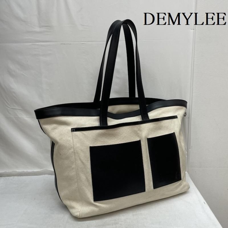 DEMYLEE デミリー キャンパストート Rylie Bag WHITE DEMYLEE デミリー - THE PARK ONLINE SHOP