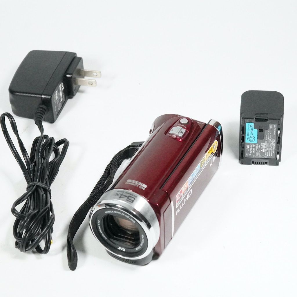 JVC Victor Everio GZ-E265-R レッド 動作OK 返金保証 /1948