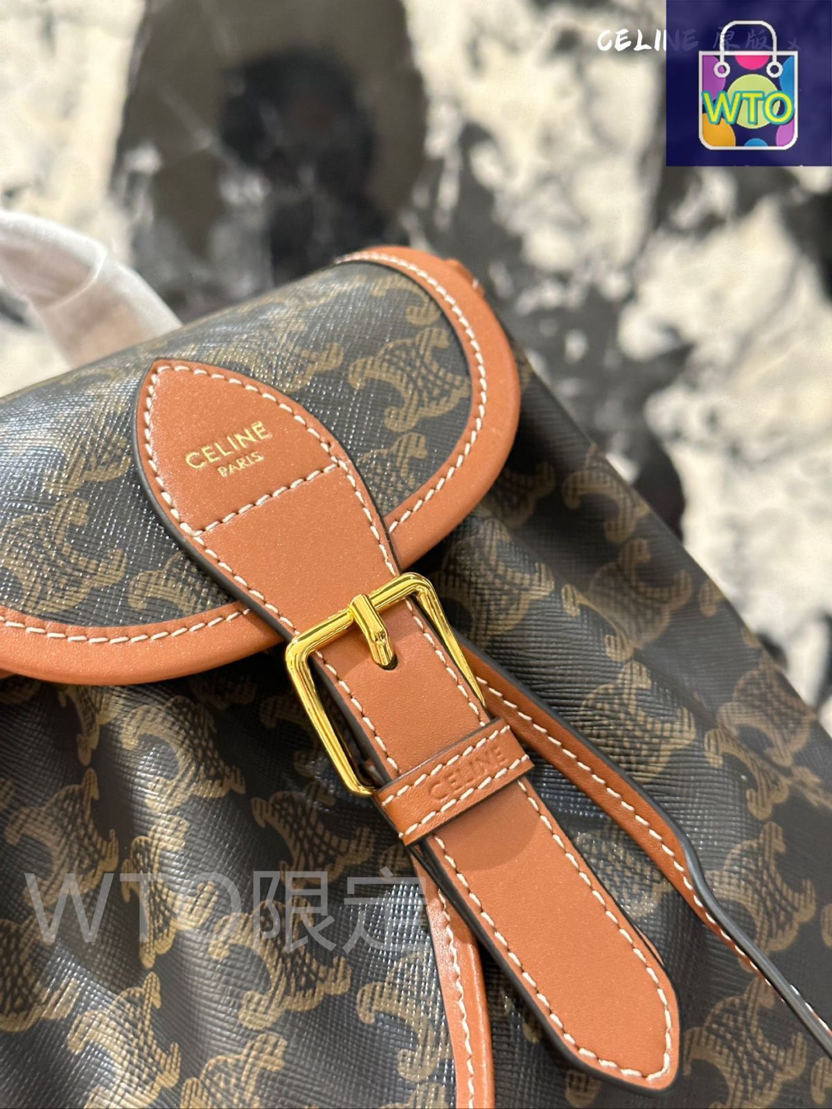 今日特価】Celine ヴィンテージモチーフ mini リュックサック