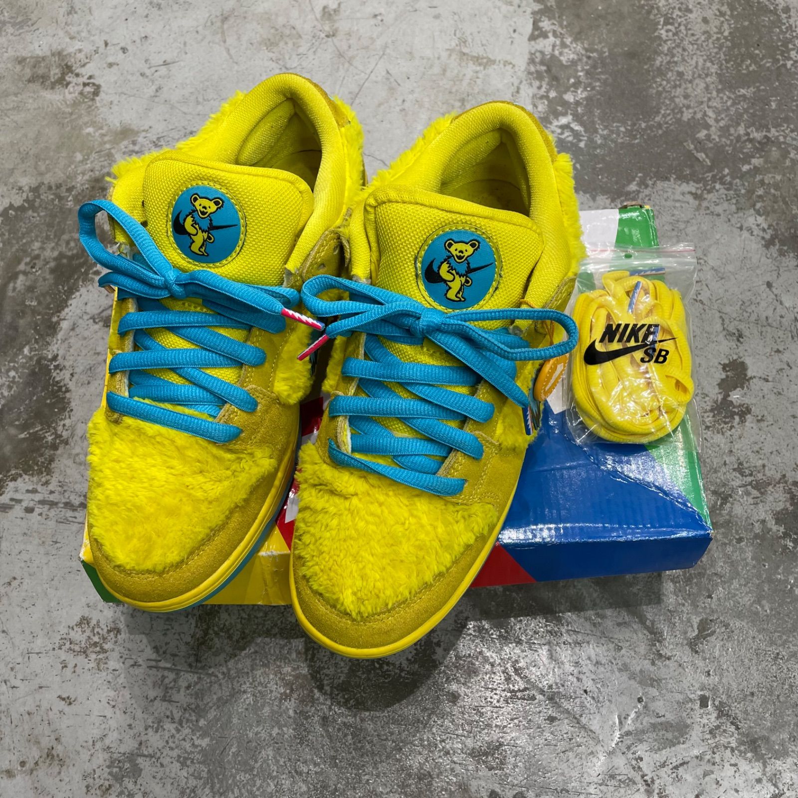 Grateful Dead NIKE SB Dunk Low Yellow Bear コラボ ダンク ロー 