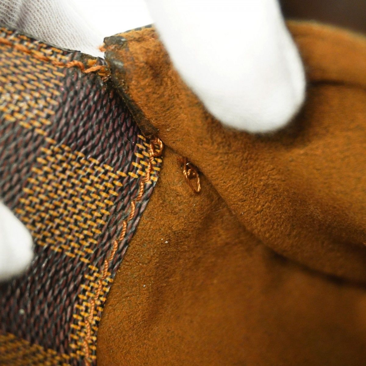 5 mb 1677 ルイヴィトン クラッチバッグ ダミエ サンルイ N 51993 エベヌ メンズ