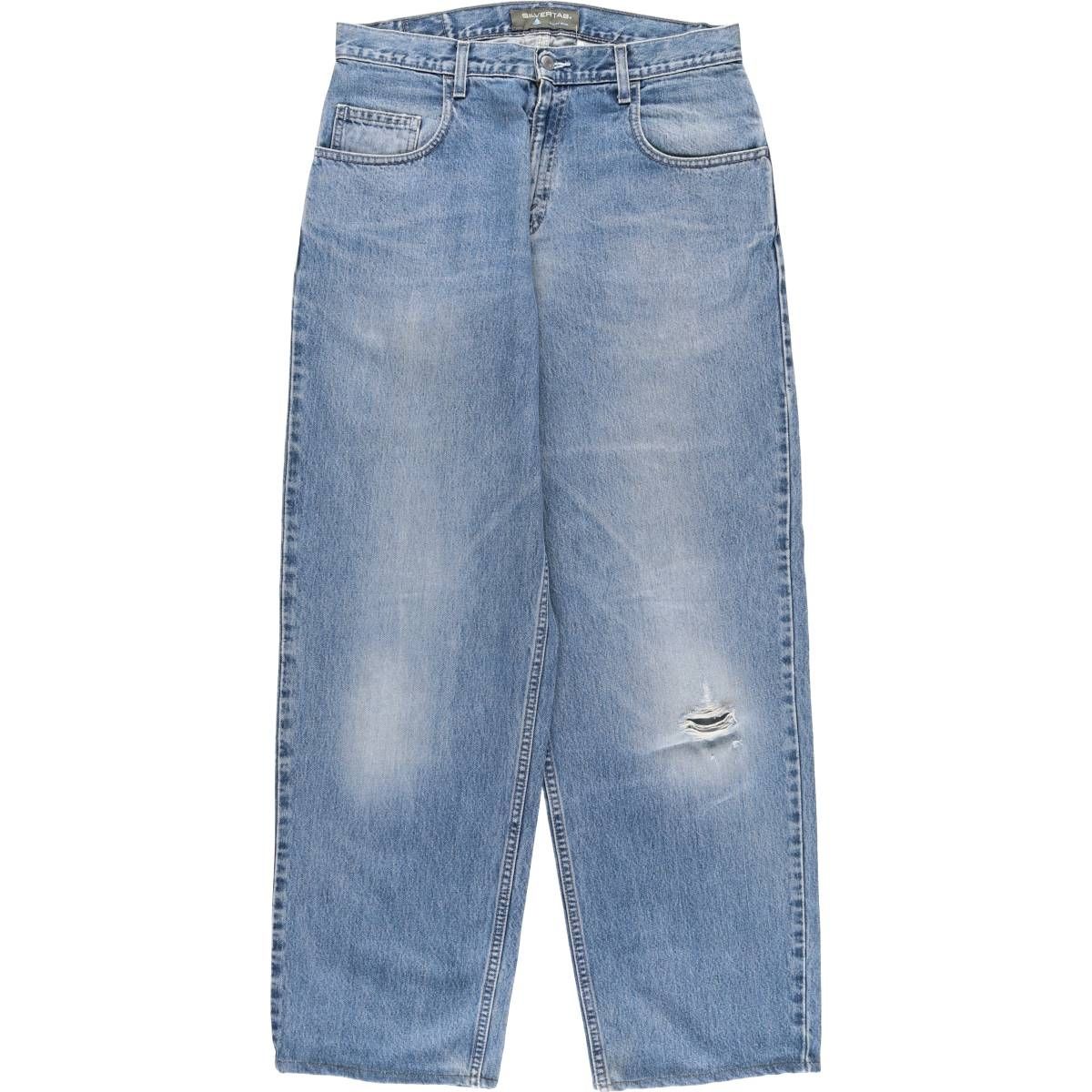 古着 00年代 リーバイス Levi s SILVER TAB シルバータブ BAGGY FIT テーパードデニムパンツ メンズw33相当|evb031812