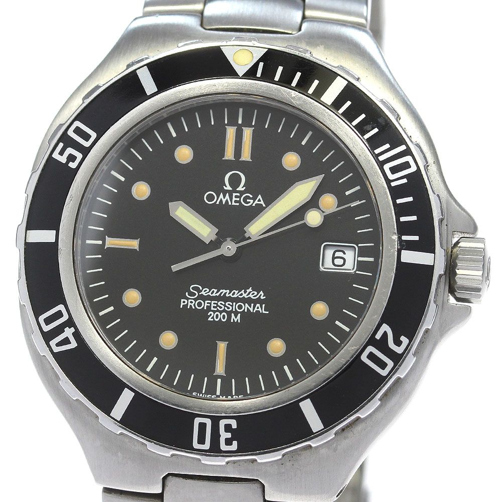 オメガ OMEGA シーマスター200m デイト クォーツ メンズ_848504
