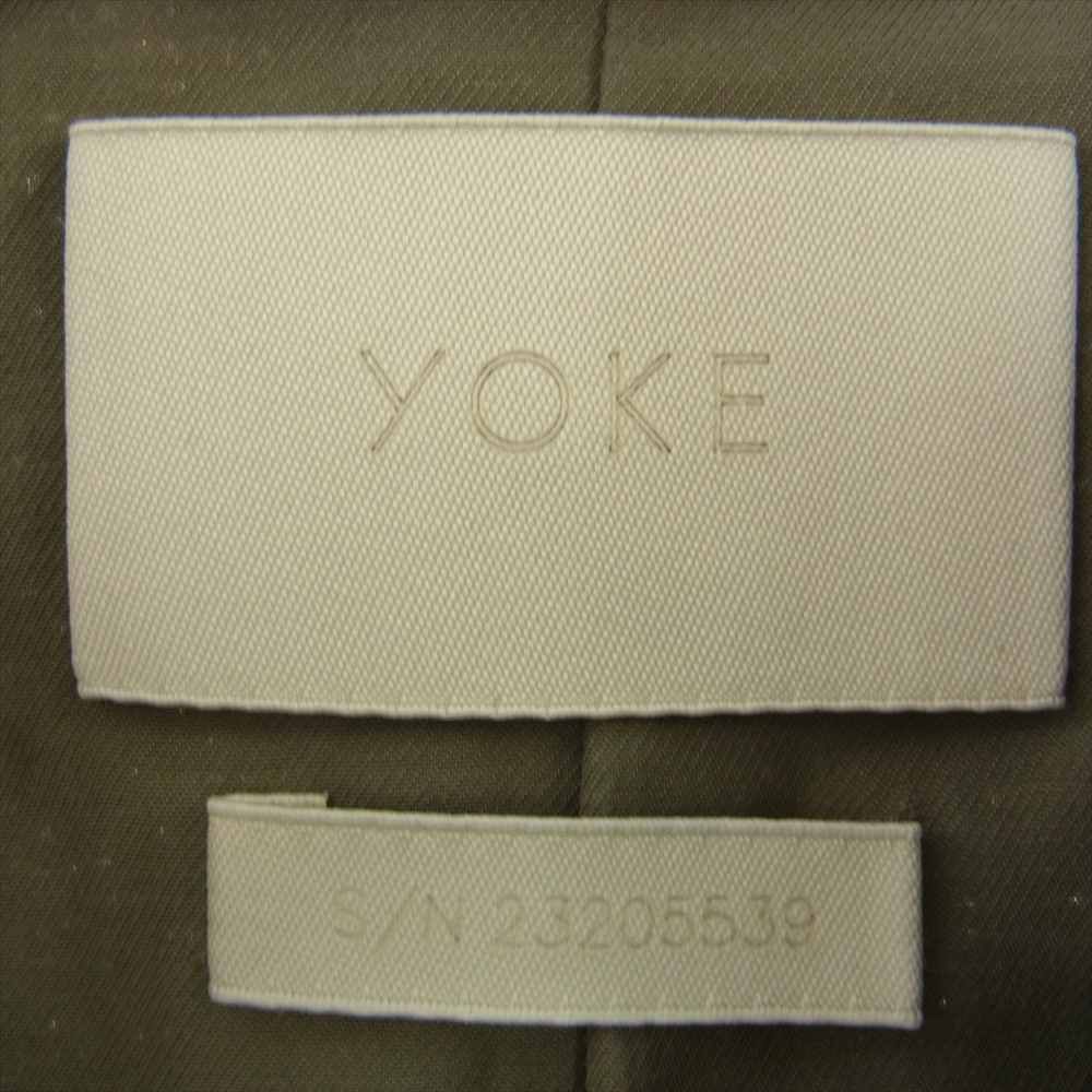 ヨーク YOKE ジャケット 23AW YK23FW0513B WOOL NEP TWEED COVERALL