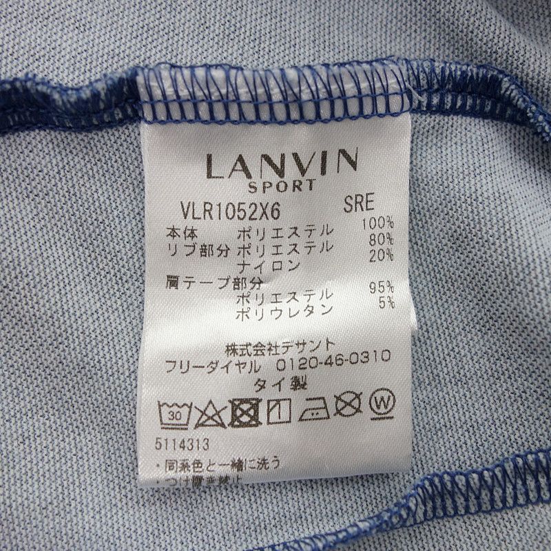 ランバン/LANVIN SPORT GOLF ゴルフ ハーフジップ 長袖