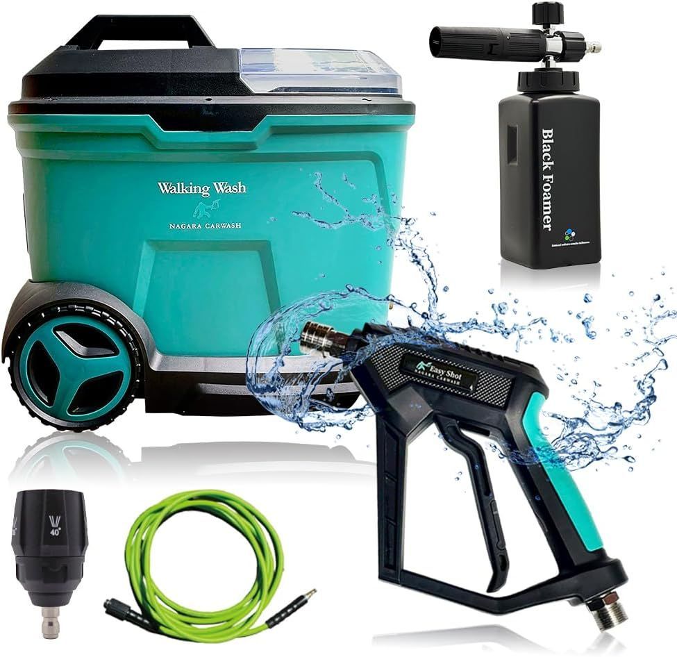 ウォーキングウォッシュ 動く洗車場