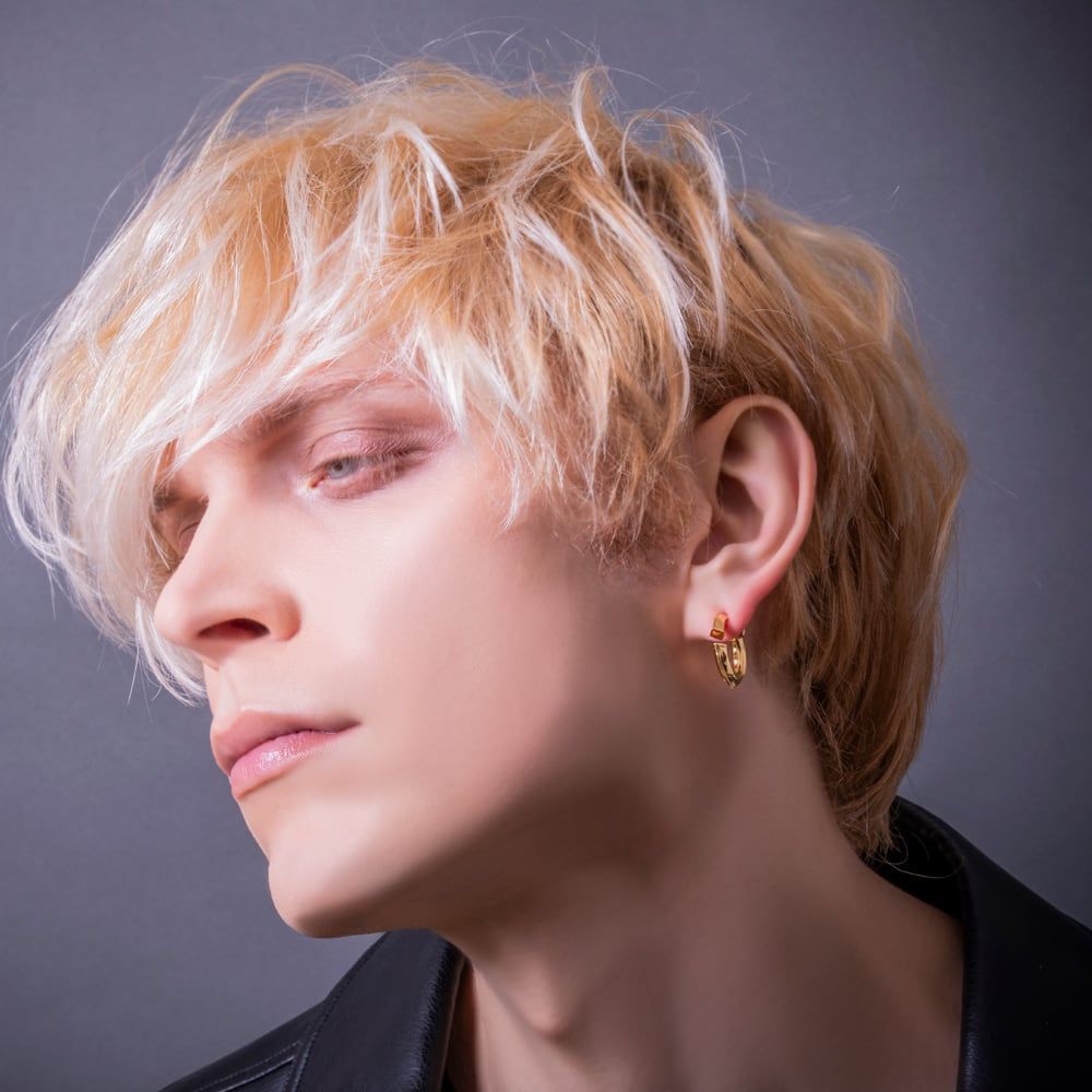 レイヤードCフープピアス アルテミスクラシック