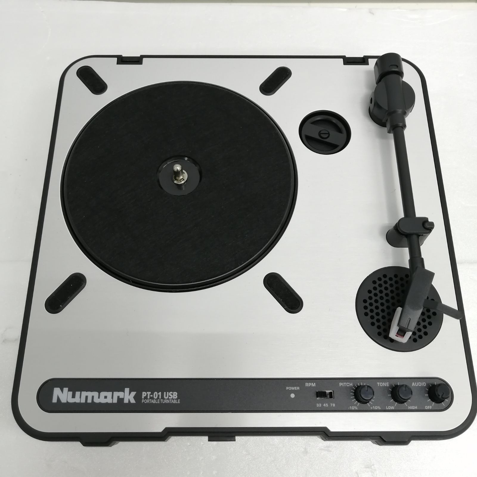 動作品】numark レコードプレーヤー pt-01 usb