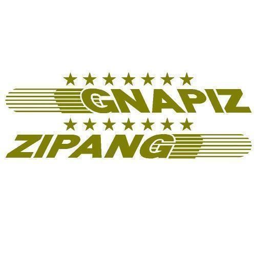 当店オリジナル ZIPANG=7つ星【金色】カッティング・切文字