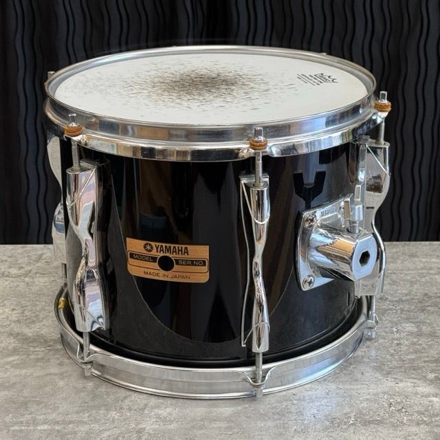 Sammy様 ヤマハ タム 10インチ ファイバーケース付 YAMAHA TT-910R 打楽器 ドラム ブラック|511449