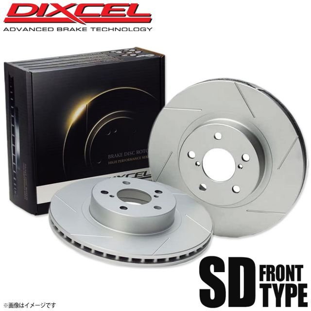 DIXCEL ディクセル ブレーキローター SDタイプ フロント CITROEN