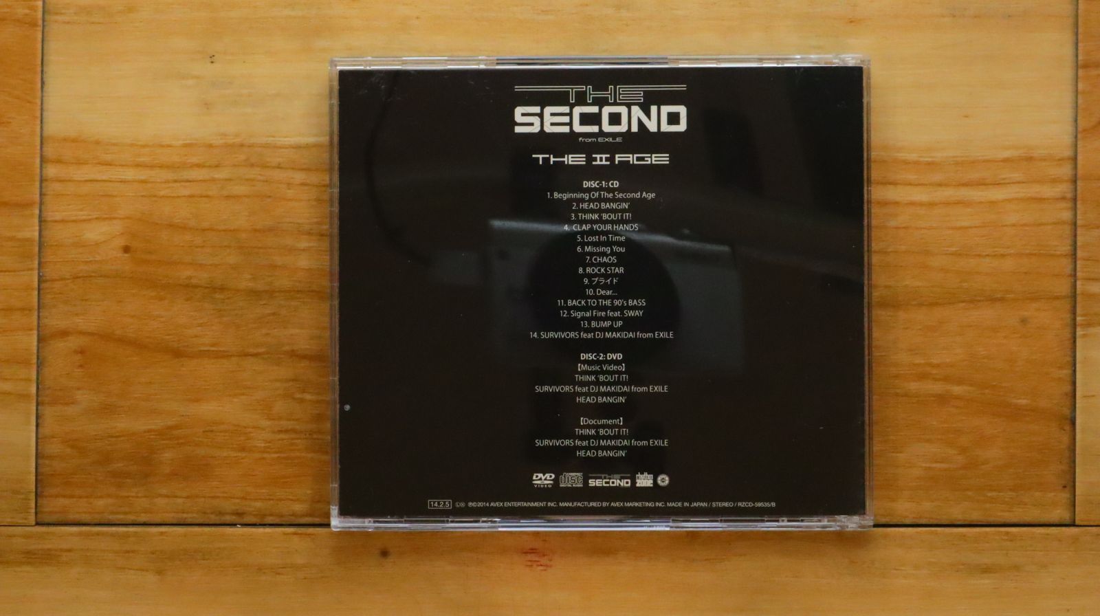 国内盤CD☆エグザイル・ザ・セカンド/EXILE THE SECOND□ THE II