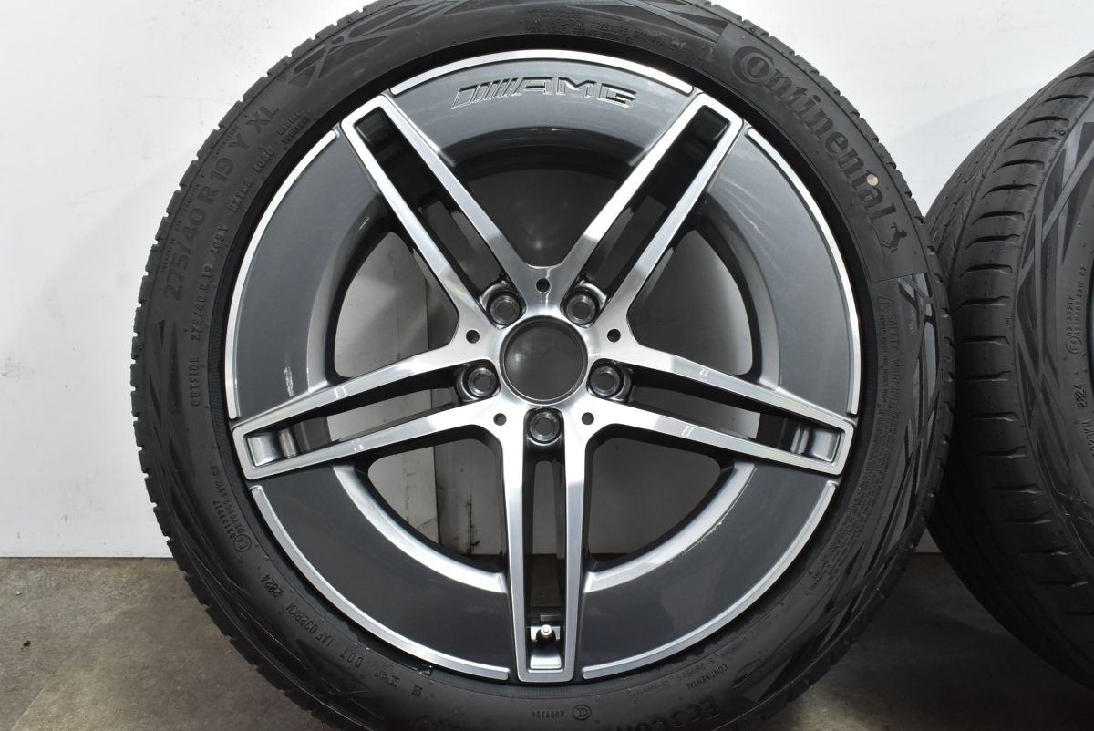 超美品 バリ溝】ベンツ W214 Eクラス AMGライン パッケージ 純正 19in 