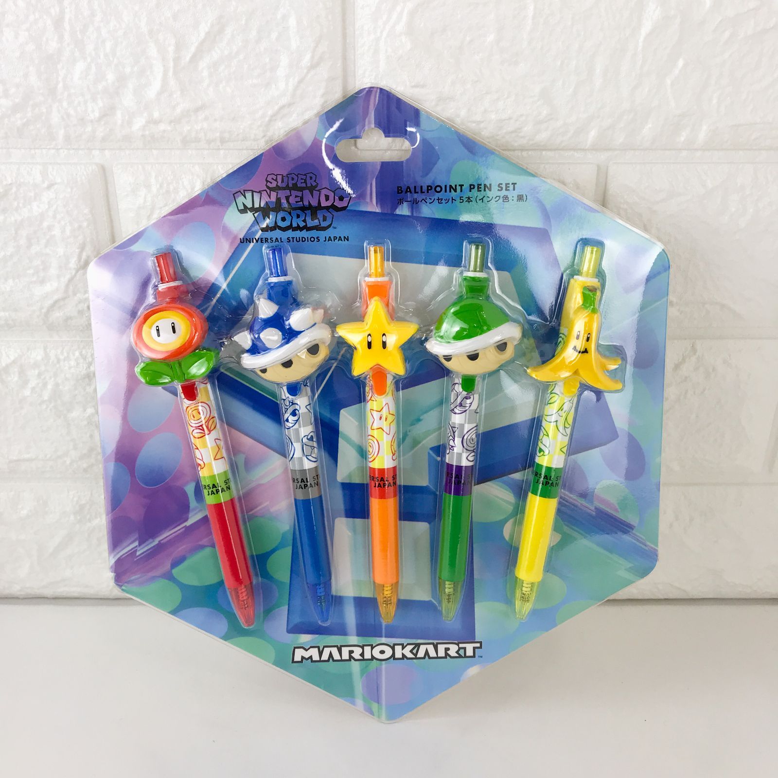 新品・未開封 USJ限定 マリオカート ボールペン5本セット 新品・未開封 USJ限定 マリオカート ボールペン5本セット