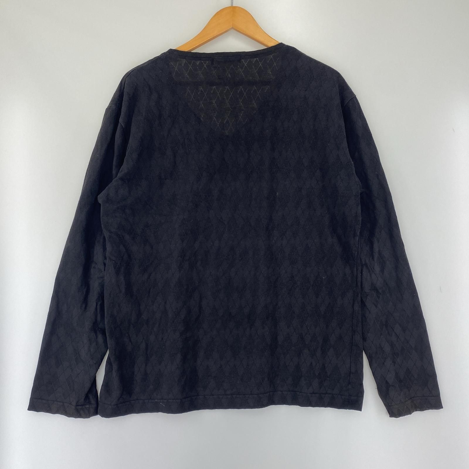 BURBERRY BLACK LABEL バーバリーブラックレーベル アーガイル柄 V 