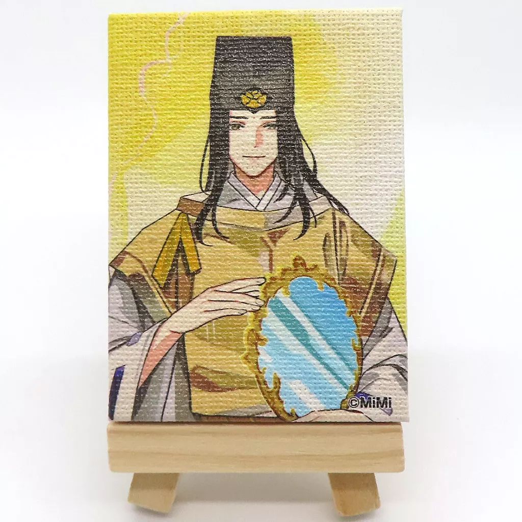 中古】キャンバスボード・キャンバスアート 金光瑤 「大河幻想