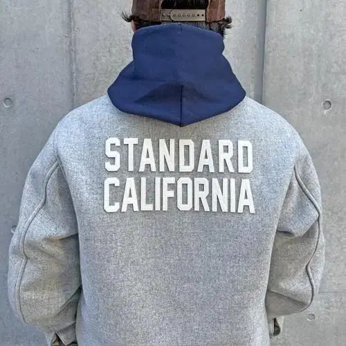 スタンダードカリフォルニア SD Varsity Jacket gray XL スタンダードカリフォルニア SD Varsity Jacket gray XL STANDARD