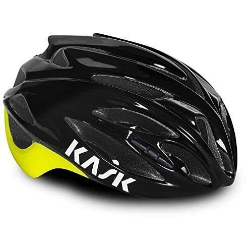 KASK カスク RAPIDO ラピド ヘルメット ブラック/イエローフルオ M