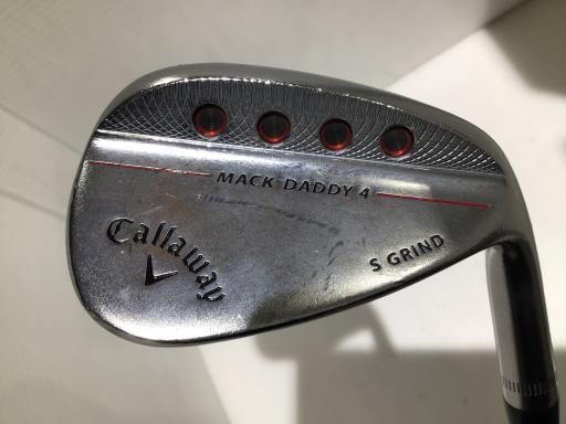キャロウェイ MACK DADDY 4 クロムメッキ 48°|10°S USA ウェッジ WG Dynamic G TOUR ISSUE 115 レッド フレックスS メンズ 男性用 右利き 右用 Cランク ゴルフクラブ