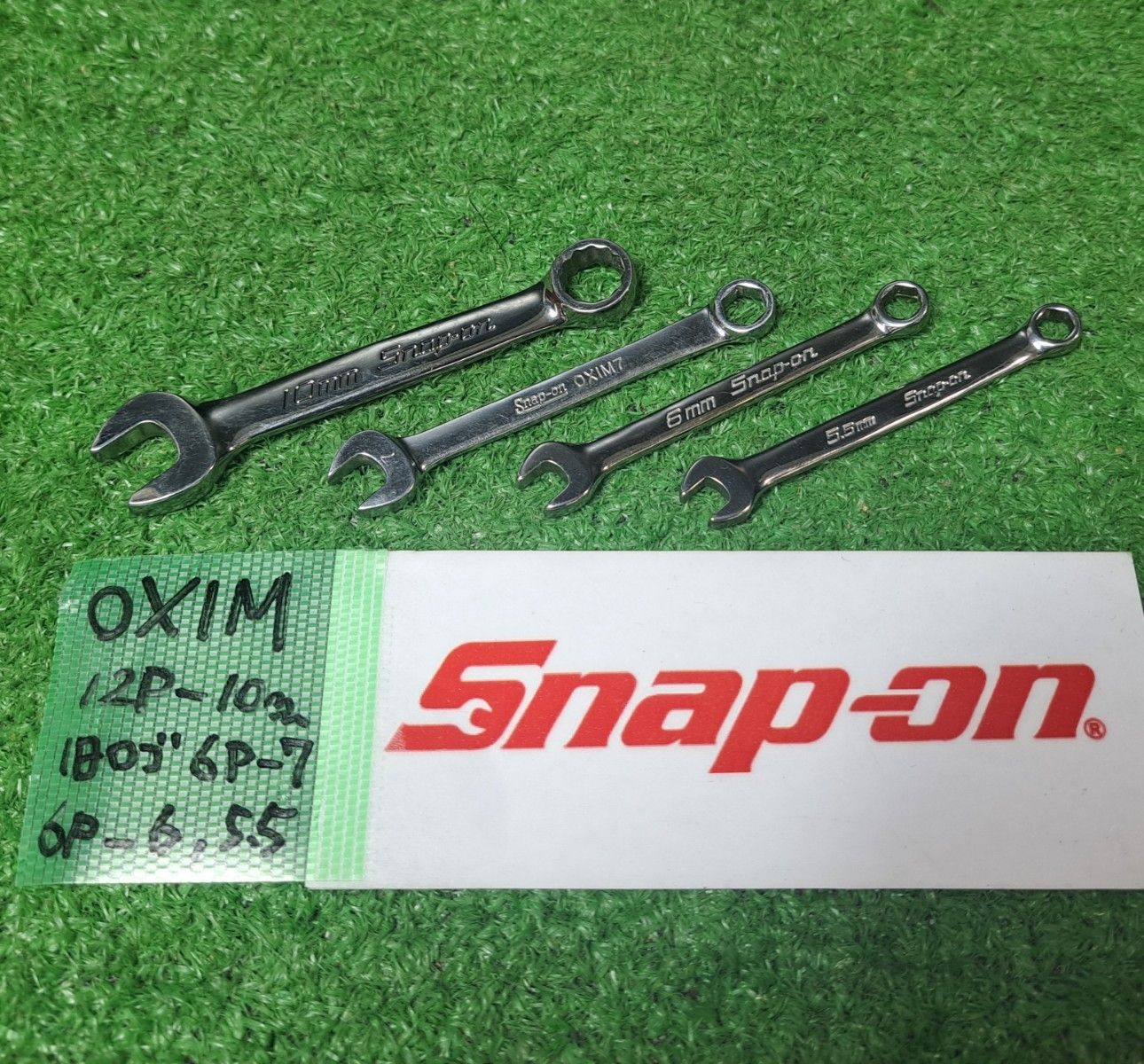 スナップオン|Snap-on フランクドライブ ミゼットコンビネーションレンチ OXIMシリーズ 4本セット 5.5mm-10mm 岩槻店