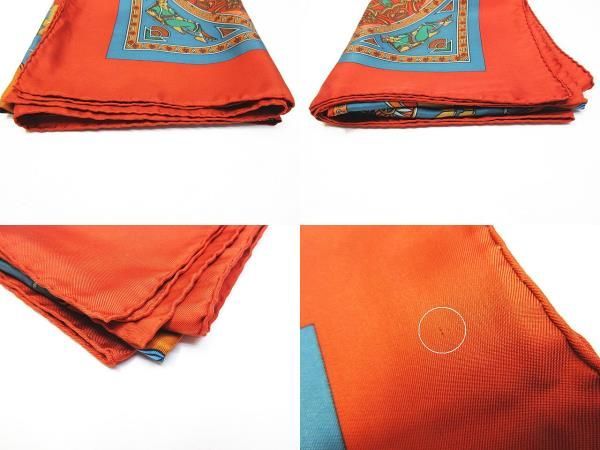 極美品 HERMES エルメス カレ90 スカーフ ペルシャの都市