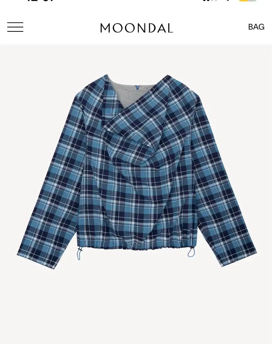 MOONDAL ムンダル ブラウス cowl neck blouse