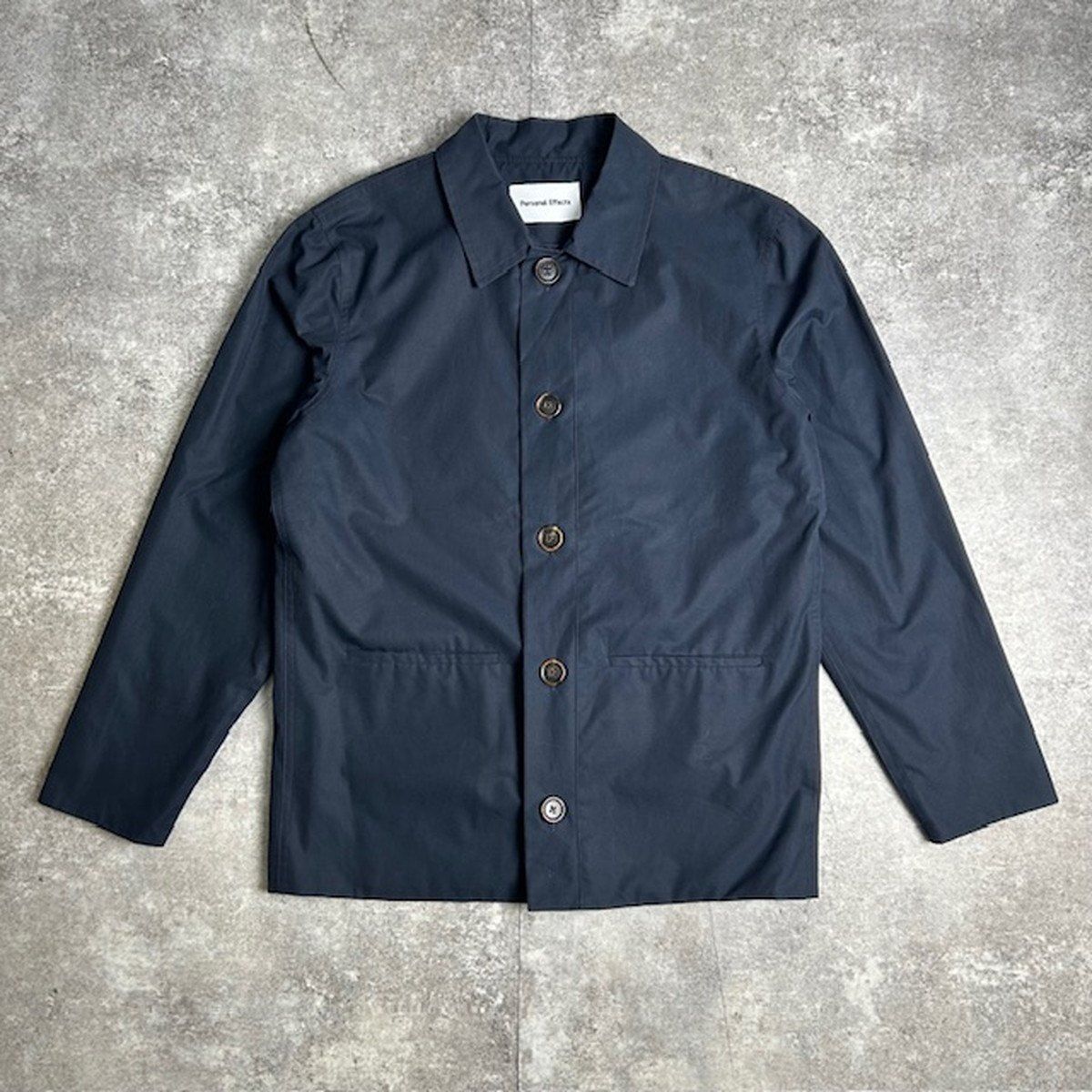 Personal Effects パーソナル エフェクツ ジャケット カバーオール ネイビー メンズ L イングランド製 英国製