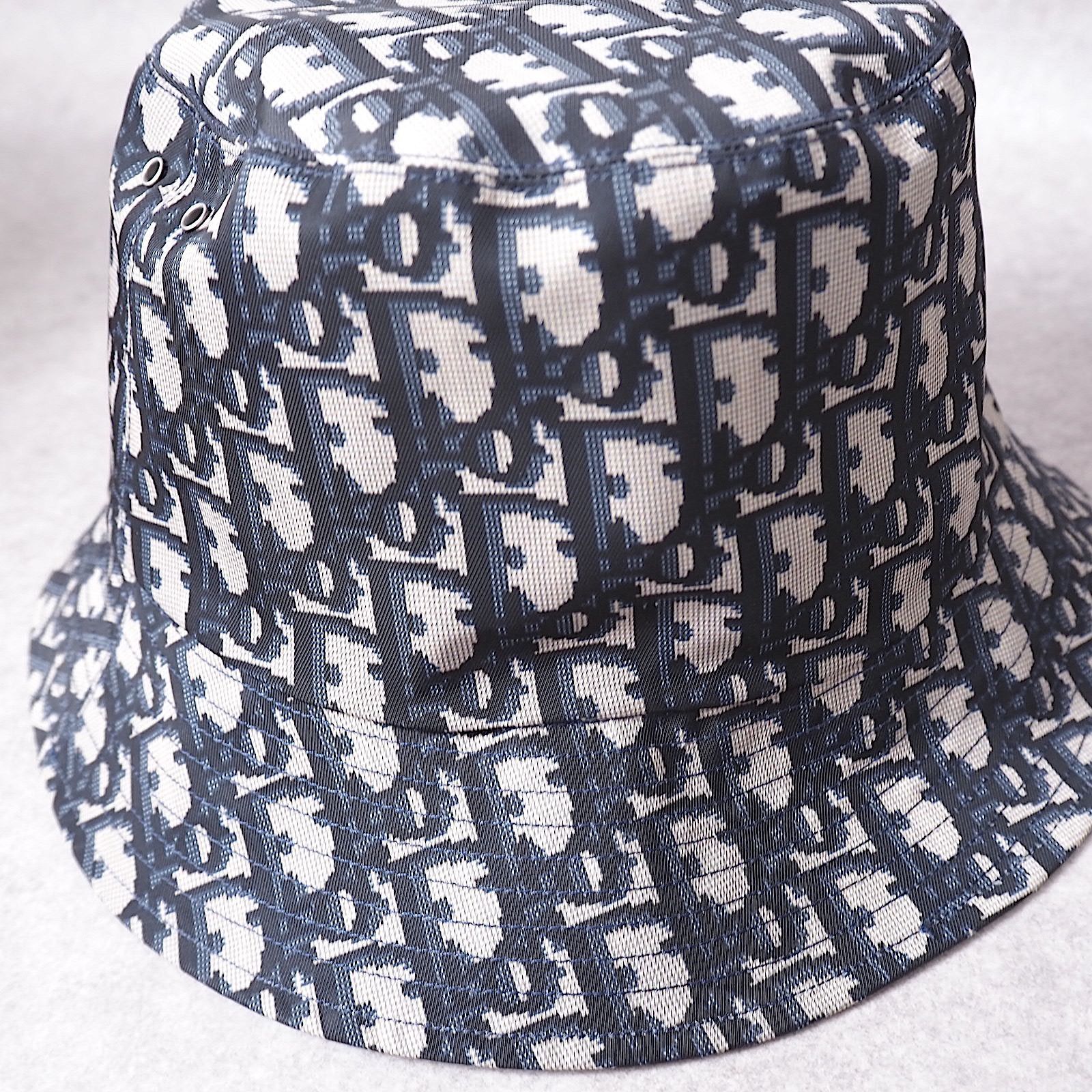 【美品】Dior リバーシブル トロッター バケットハット 楽天市場】Christian Dior クリスチャンディオール 113C907A4502