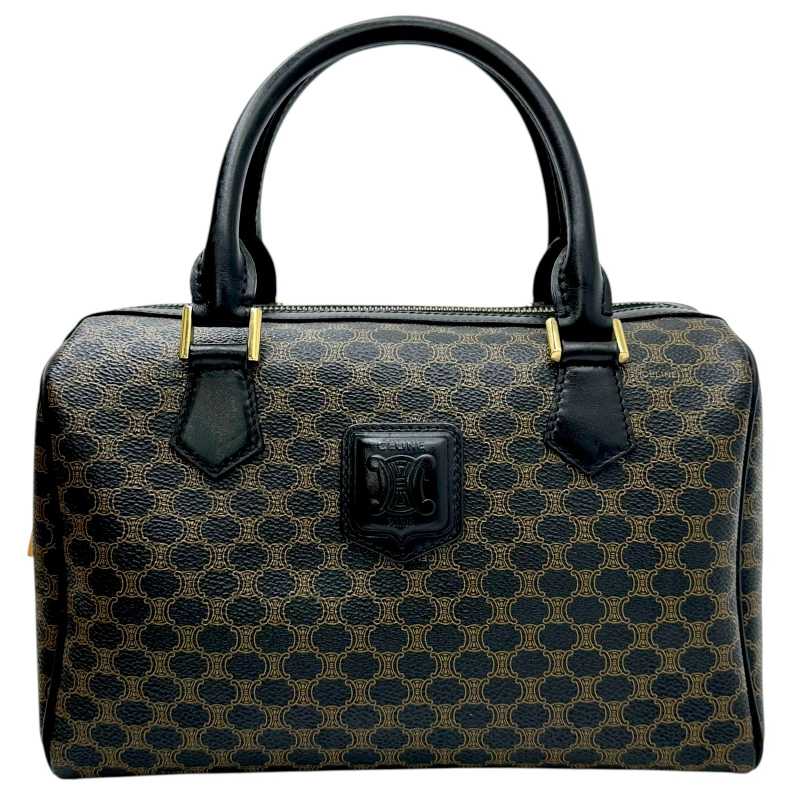 CELINE(セリーヌ) Macadam Pattern Mini Boston Bag マカダム柄