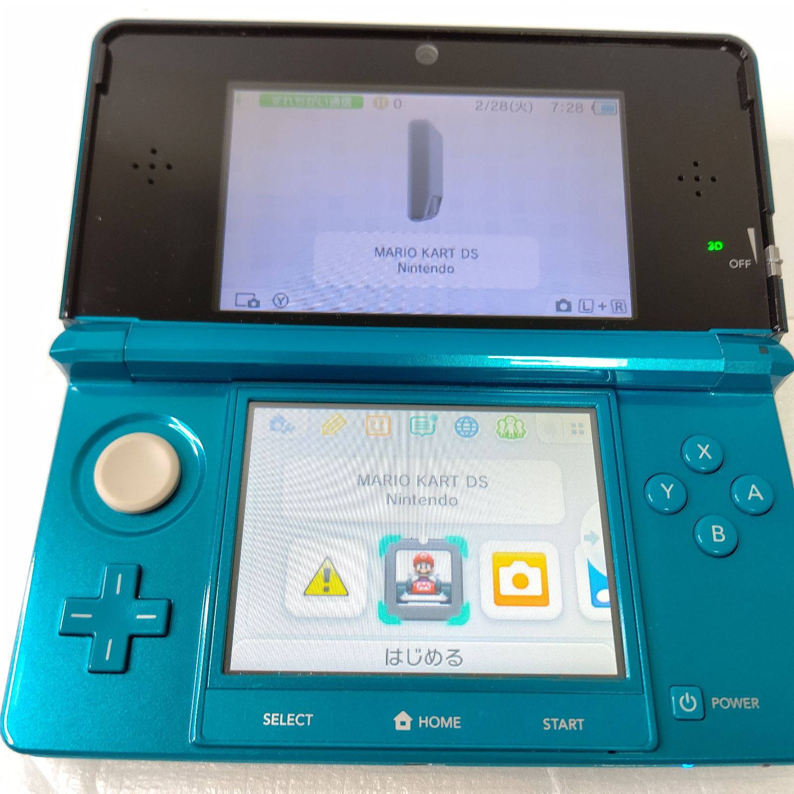 人気定番の アクアブルー ニンテンドー3DS Nintendo 美品 ゲーム機 任天堂 Nintendo Switch