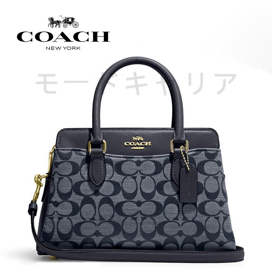 COACH（コーチ）バッグ デニム ハンドバッグ ショルダーバッグ 斜め掛けバッグ 新品未使用 CH859 - メルカリ