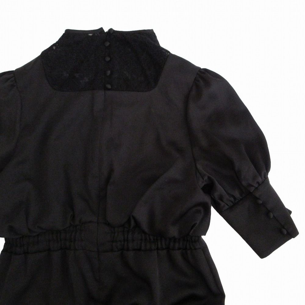AMERI VINTAGE アメリ DECOLLETE LACE EMPIRE DRESS デコルテ AMERI VINTAGE アメリ DECOLLETE LACE EMPIRE DRESS デコルテ