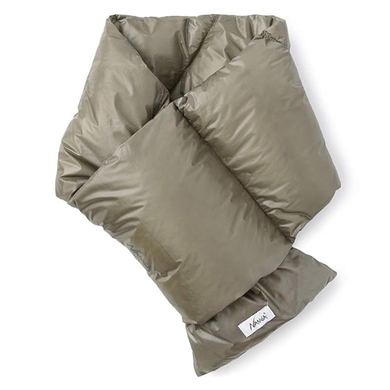 [NANGA(ナンガ)] Portable Light Down Muffler (Unisex) MOCHA N1PMMON2