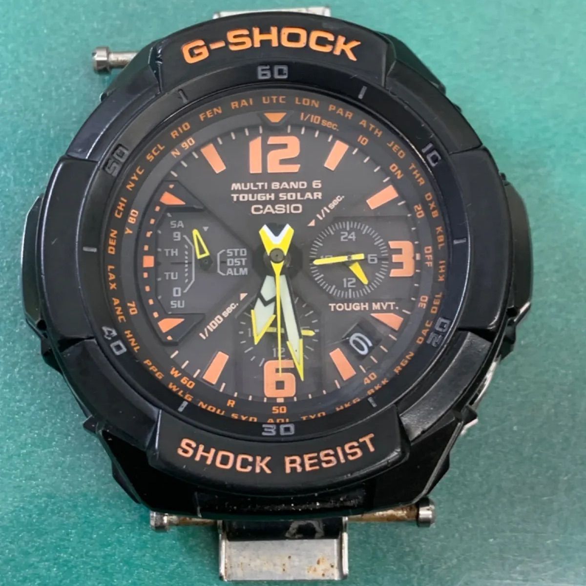 ジャンク CASIO G‐SHOCK GW-3000B スカイコックピット 腕時計 アナログ 