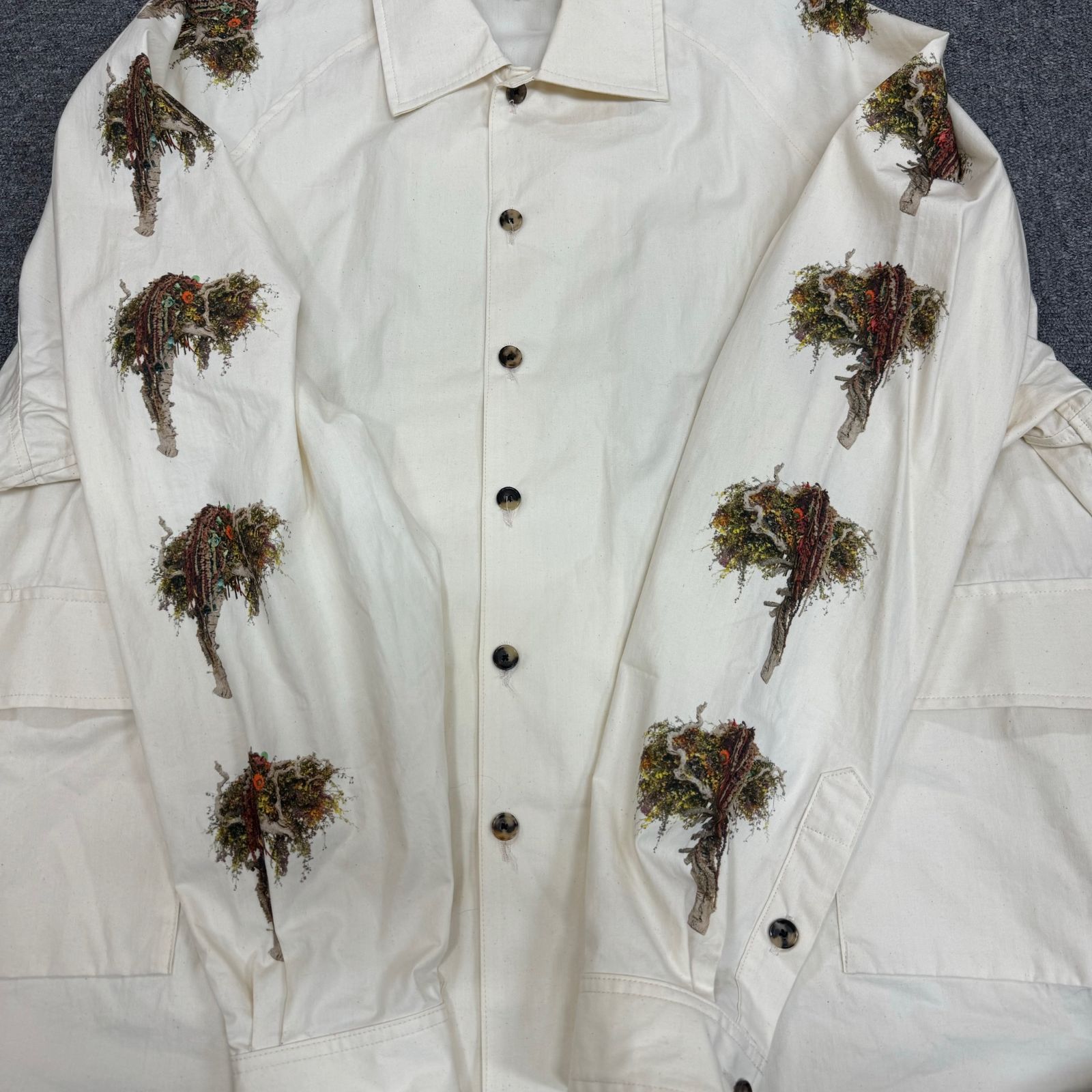 Sillage カバーオールシャツ ジャケット Sillage カバーオールシャツ ジャケット 送料込